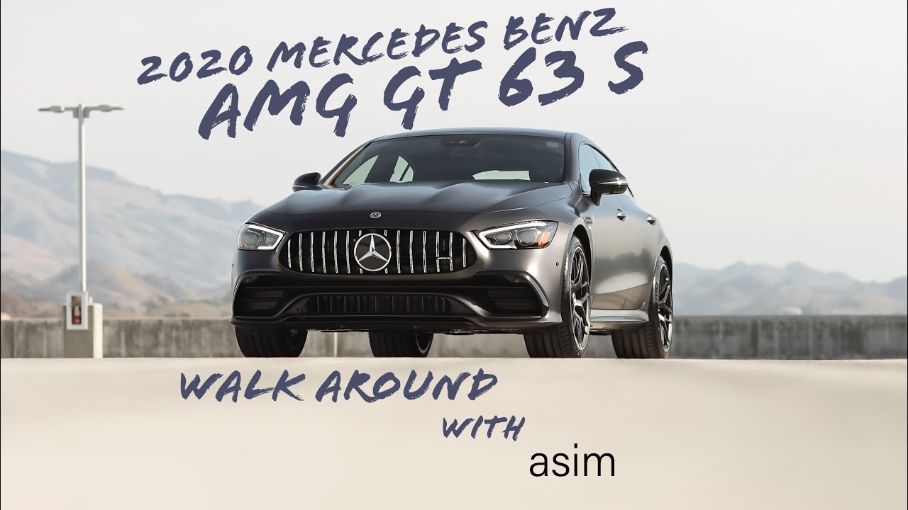 Download 2020 Mercedes Benz AMG GT63s 4a-door Coupe WalkAround with Asim