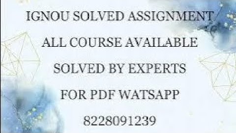 bsoc 102 solved assignment 2023-24 / IGNOU bsoc 102 solved Assignment 2023-24 / pdf wtsp 8228091239