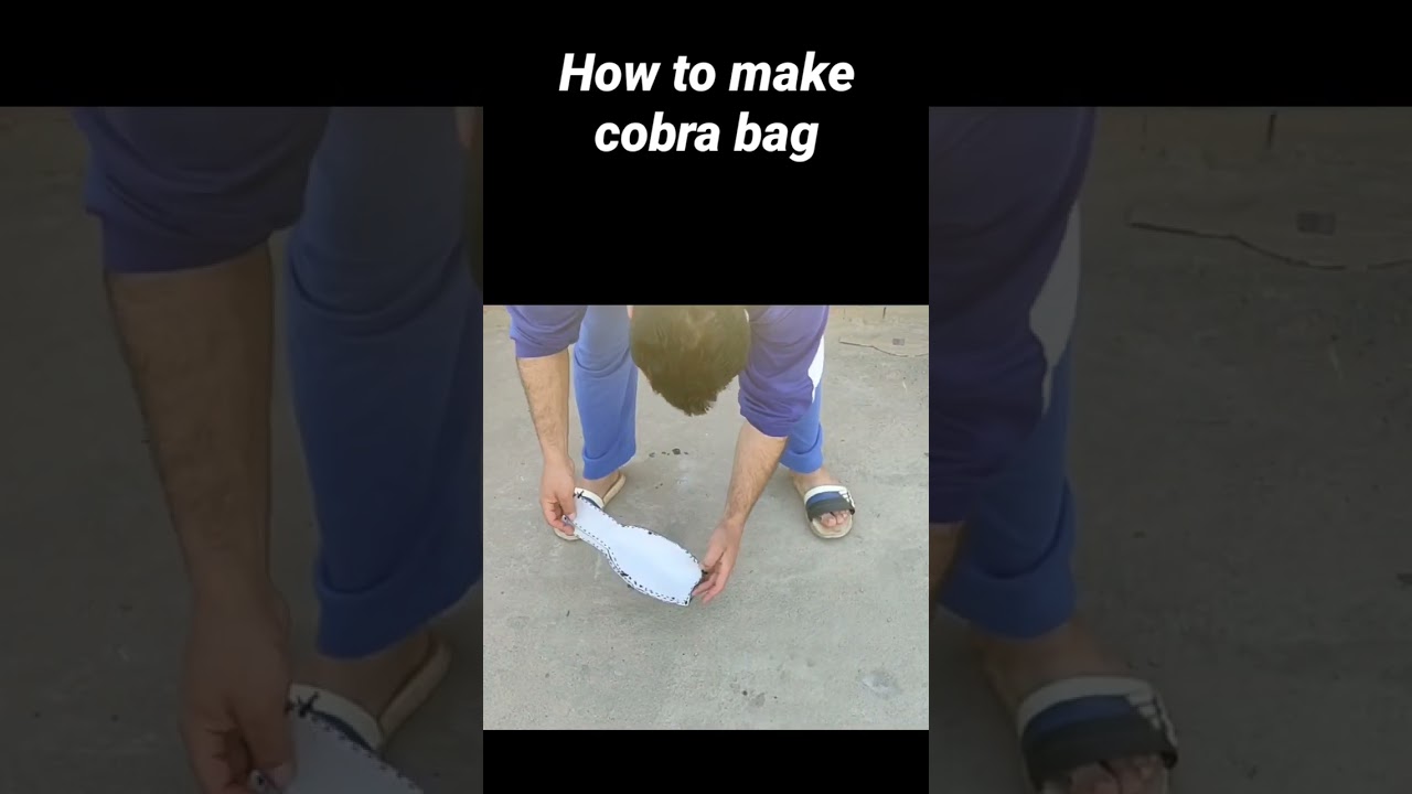 how to make cobra bag with least cost