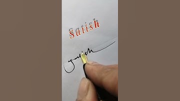 #satish #signature #shorts #trending