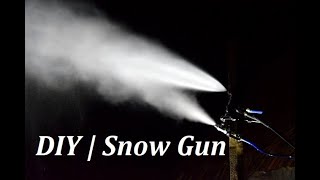 DIY | Snow Combo Gun - How To Make Snow at Home