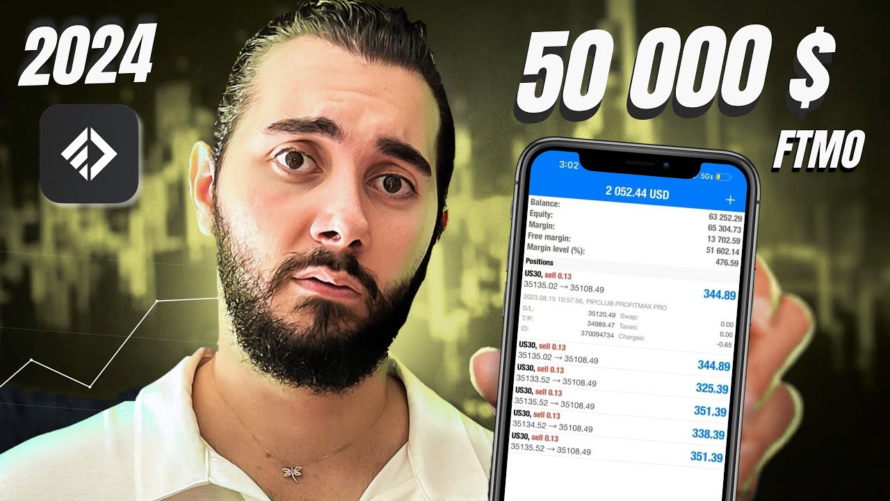 JE VALIDE UN CHALLENGE FTMO à 50k (en live)