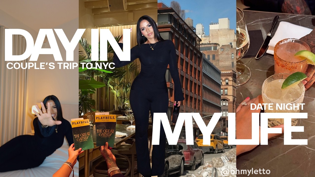 ОДИН ИЗ МОЕЙ ЖИЗНИ | Захватывающий день в Нью-Йорке, поездка вдвоем, бродвейский мюзикл, свидание...