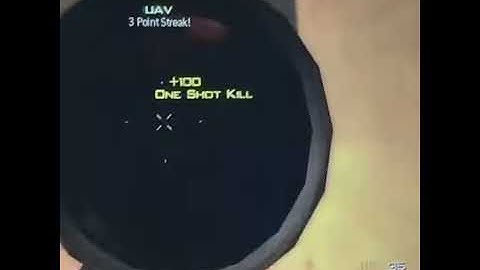 Insane mw3 quick scoping