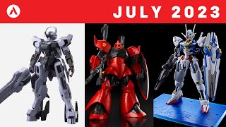 Gunpla Lineup July 2023 | New Gunpla Release for July 2023