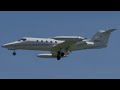 Learjet 35A Landing In Idaho Falls [N90J]