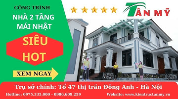 MẪU NHÀ 2 TẦNG MÁI NHẬT QUỐC DÂN