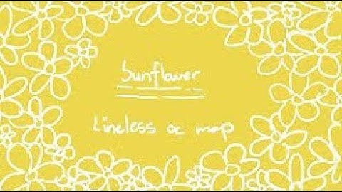 Sunflower | DONE ! | (Lineless oc map)