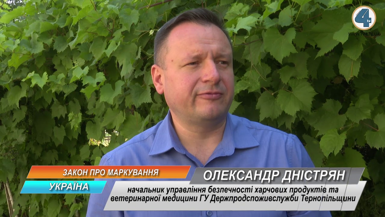 тернополяни спорт Продукти в Україні маркуватимуть по-новому