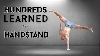 Handstand online teaching (it works)
