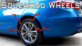 Why Your Brakes or Wheels Squeak??  Squeaking noise while driving slow / Squeaking brake noise