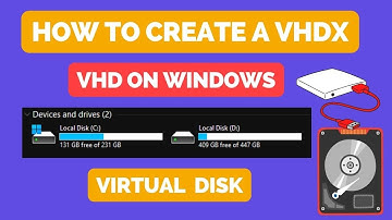How to create a VHDX or VHD on Windows | Create A Virtual Hard Disk