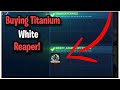 Buying *1 IN A MILLION* TITANIUM WHITE REAPER Off A Scammer! (Scammer) Rocket League