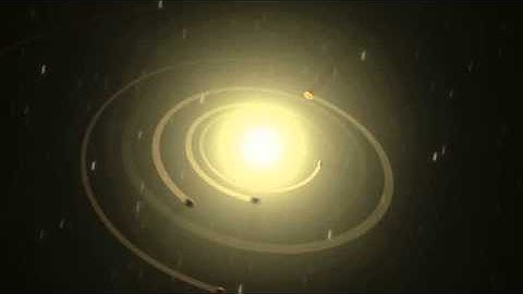 Animation: Kepler-11 and Six Orbiting Planets