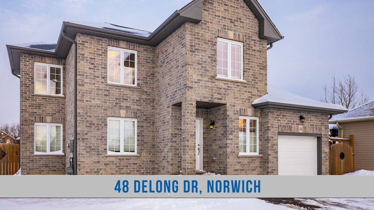 🏡Home Tour 48 Delong Dr NORWICH, ON YouTube