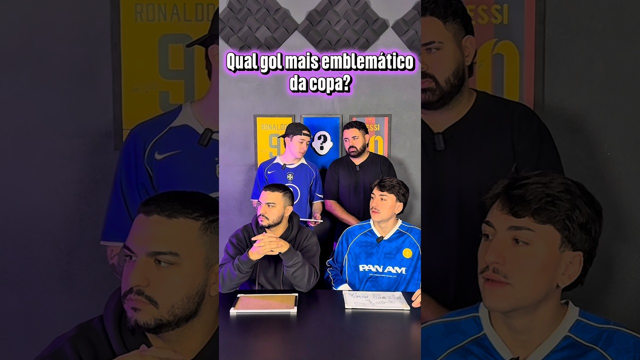 Qual gol mais emblemático da Copa?