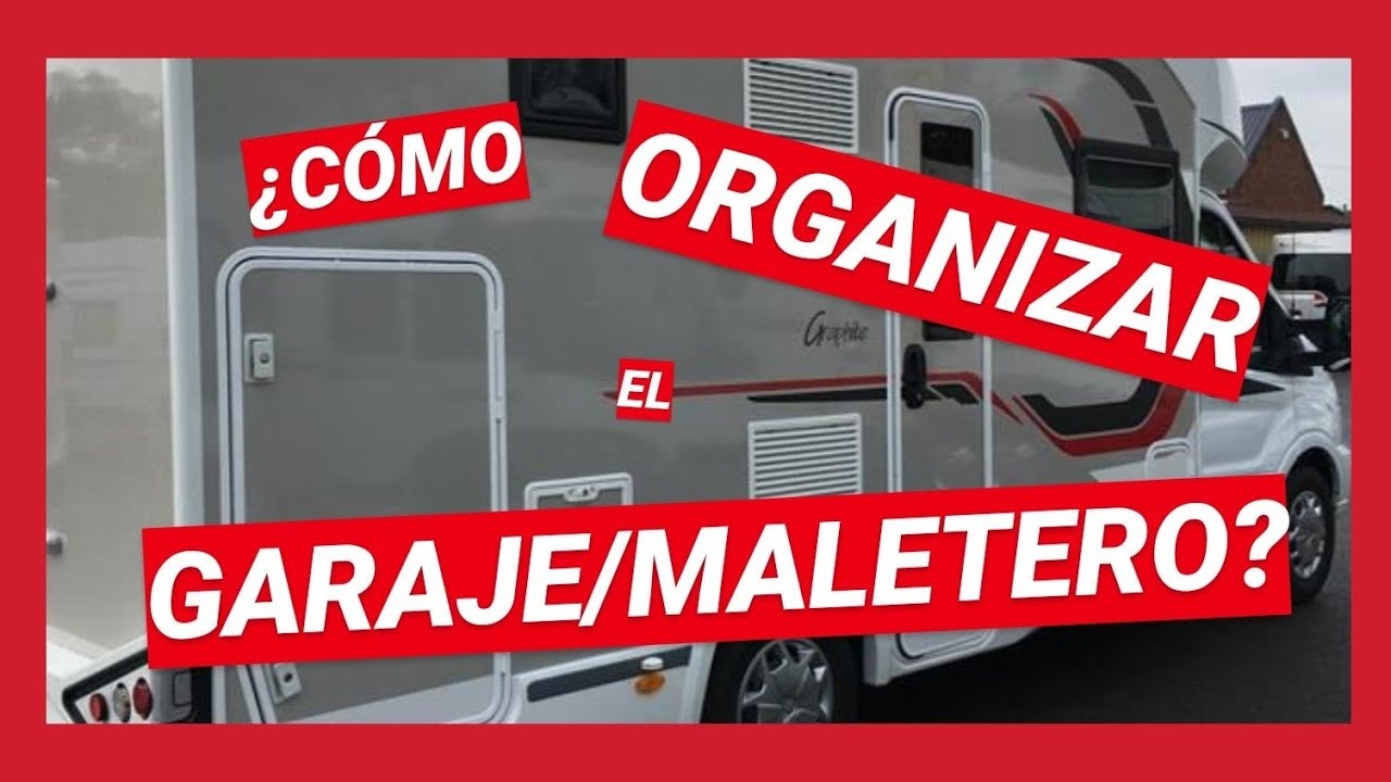 AUTOCARAVANA: organizacion GARAJE y Reciclaje ♻️