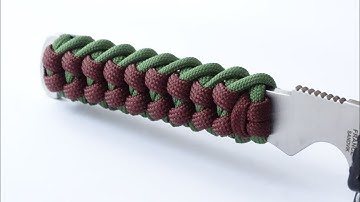How to Make a Paracord "Knife" Handle Wrap-Simple Wrapped Wide West Country Whipping Knot-DIY CBYS