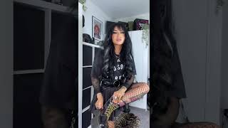 My new obsession: alt grunge vibes #altgirl #festivalinspo #grwm #altinspo