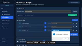 Tidy your Downloads folder automatically on Windows (PC AutoPilot, 34 sec)
