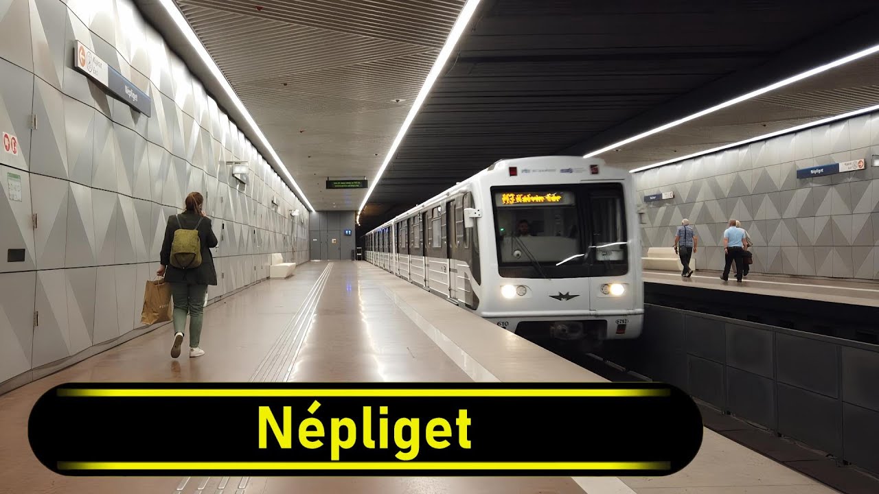Metro Station Népliget - Budapest 🇭🇺 - Walkthrough 🚶