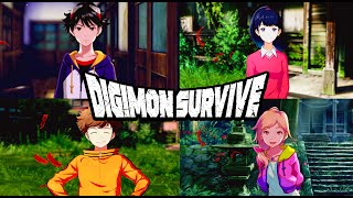 Digimon Survive Anime Intro Cutscenes (4K)