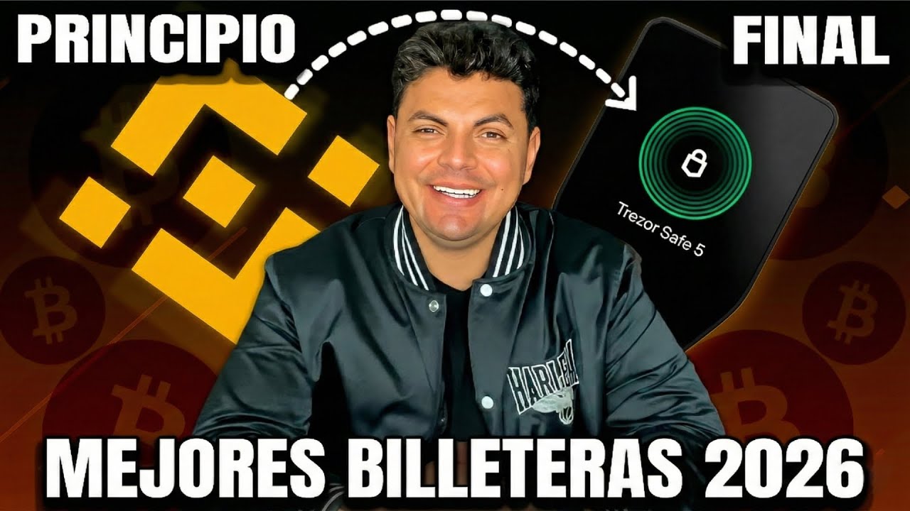 Cómo GUARDAR CRIPTOMONEDAS de Forma Segura | Mejores Billeteras 2026📲