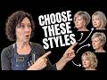 Hairstyles For Women Over 60 With a Double Chin That Lift and Flatter