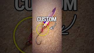Modified! Abu Toby 10g Salmon Trout lure. #fishing #salmon #trout