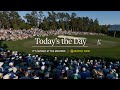 Todays the day  its sunday at the masters