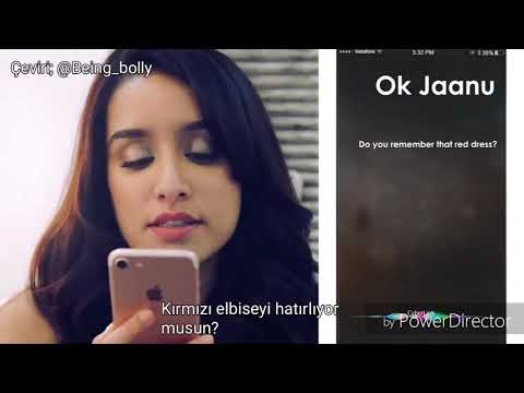 Aditya Roy Kapoor and Shraddha Kapoor Unsuccessful attempt with her ok Jaanu Türkçe Altyazılı