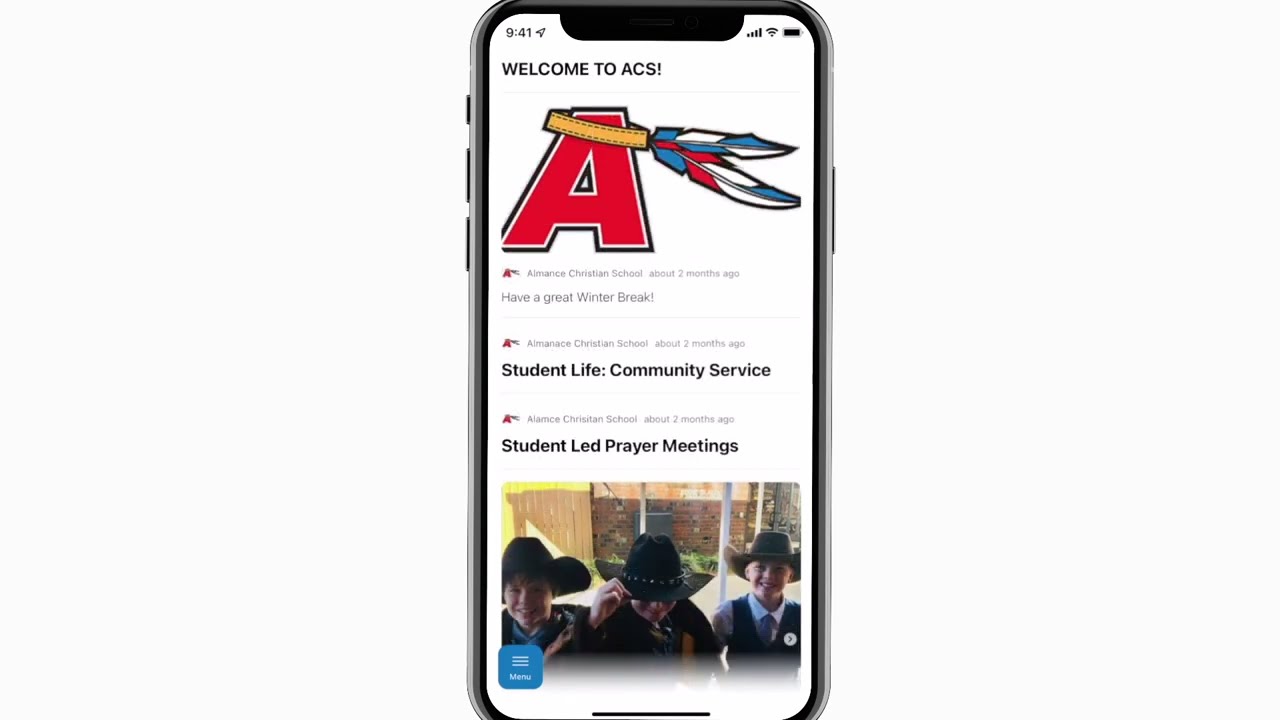 Download the Alamance Christian School App