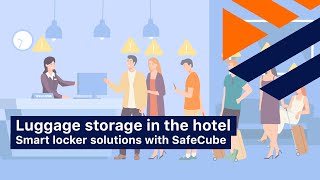 🏨 Luggage storage in the hotel: smart locker solutions with SafeCube screenshot 1