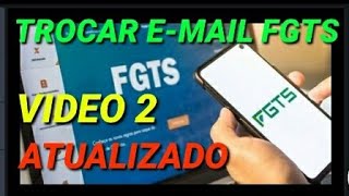 Mudar Alterar email FGTS