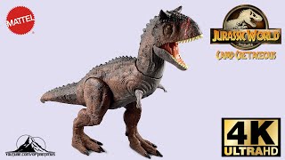 @Mattel@jurassicworld Camp Cretaceous CARNOTAURUS TORO Video Review