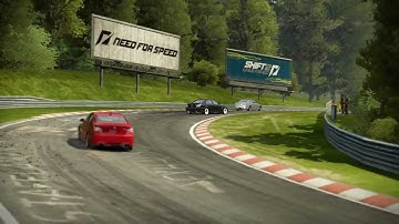 NFS Shift 2 Unleashed: BMW M5 E60 on Nordschleife Nurburg [HD]