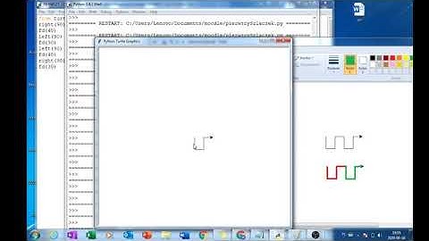 Moduł turtle Python - nasz pierwszy szlaczek (LOGIA konkurs)