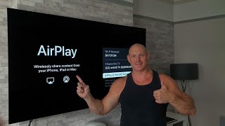 Apple AirPlay setup+demo on 2019 LG C9 OLED