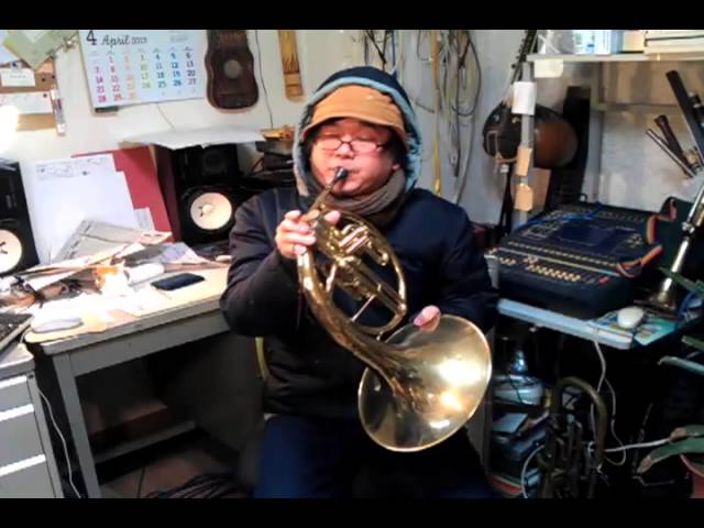 Mellophone Blues-YAMAHA YMP-201 - YouTube