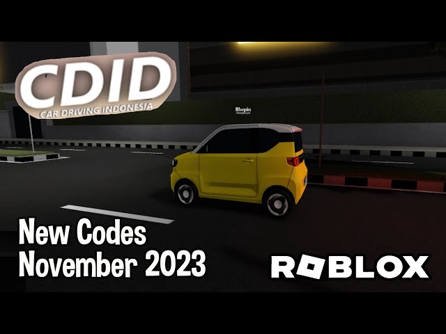 Car Driving Indonesia Codes (December 2023) - Roblox