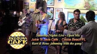 Kurt & Rene Nall @ Juice 'N Java Cfae 7.30.16