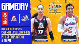 AKARI CHARGERS vs CREAMLINE l 2023 PVL INVITATIONAL CONFERENCE | JULY 15, 2023 | 4:00 PM