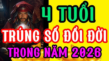 Top 4 con giáp đổi đời ngoạn mục nhờ trúng độc đắc trong năm 2026