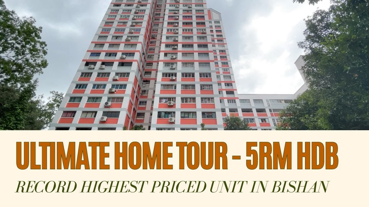 The Ultimate Home Tour of a Record-Smashing 5 Room HDB Flat on a High Floor - Blk 156 Bishan