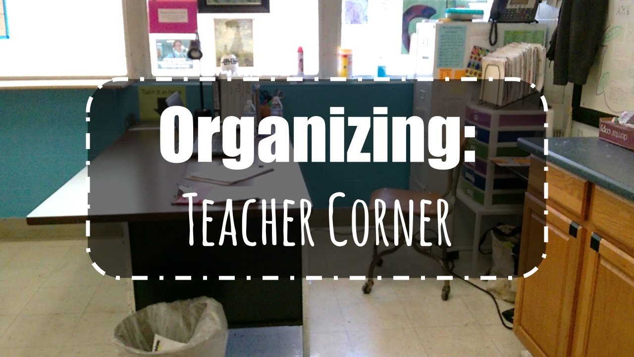 Teacher Desk Area Tour Classroom Organization Youtube
