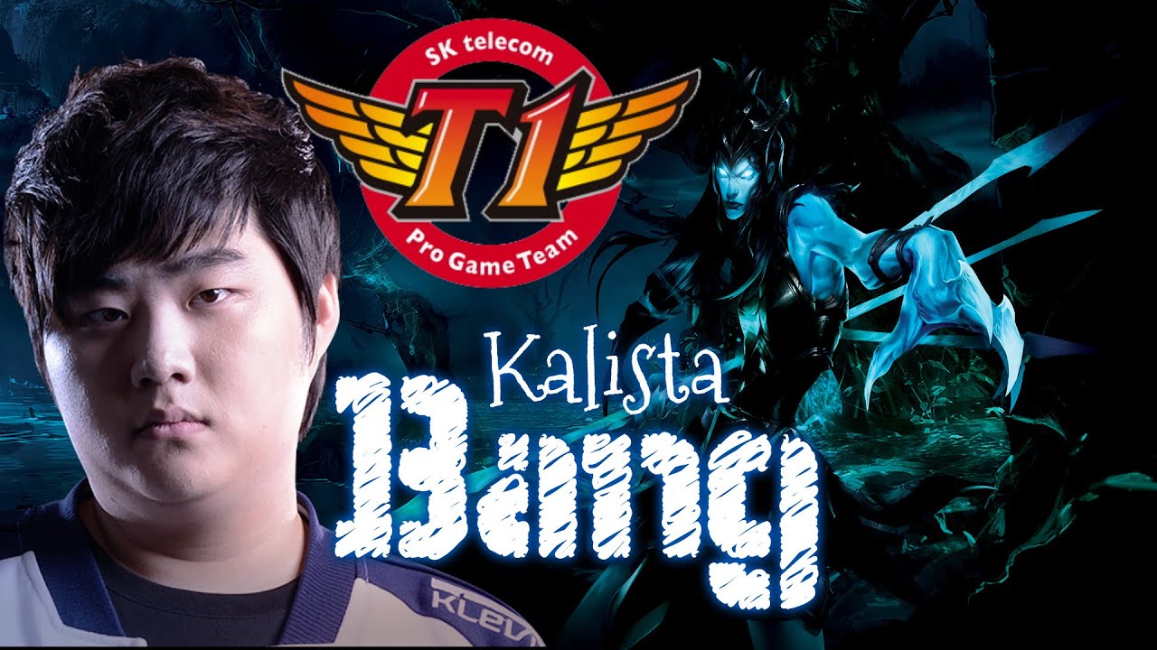 SKT T1 Bang KALISTA ADC vs Sivir - Patch 5.21 KR | League of Legends