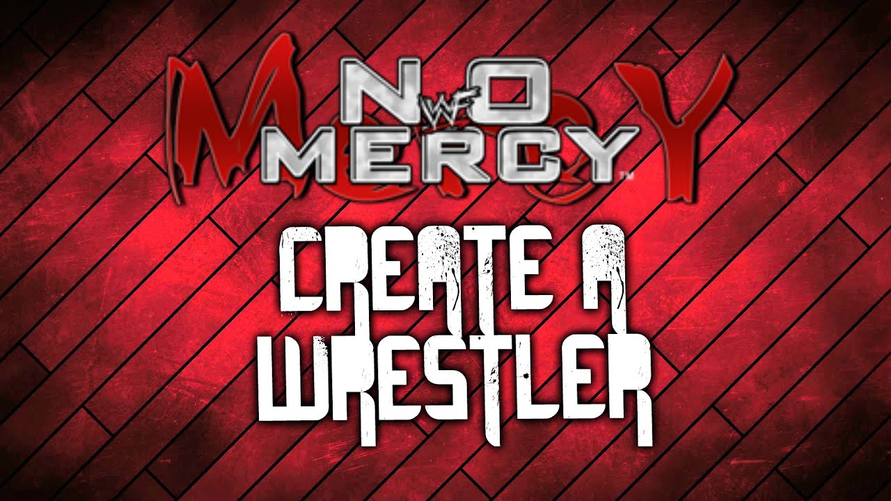 HOW TO CREATE A WRESTLER IN WWF NO MERCY (GameDump extra)