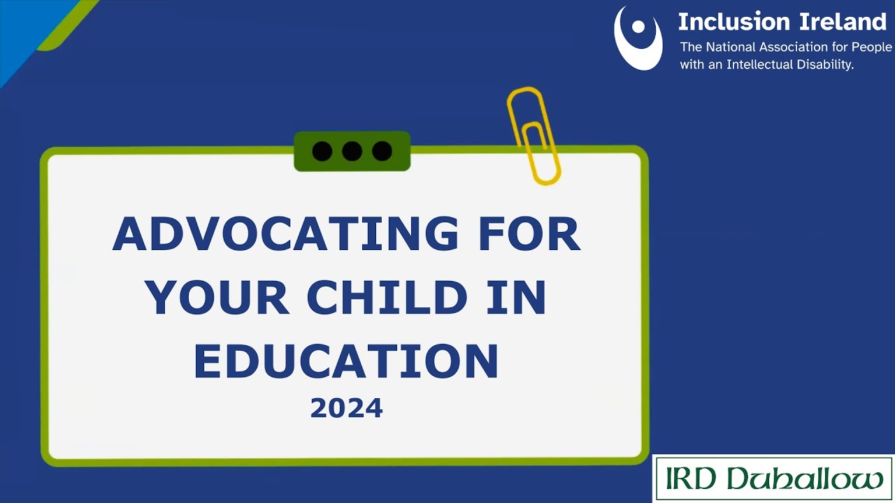 Advocating for your child in education - Webinar