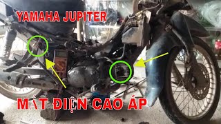 Cách Chữa Bệnh  Mất Điện Cao Áp Không Nổ Cho Xe Yamaha Jupiter