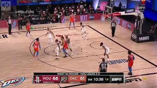 Danilo Gallinari Full Play | Rockets vs Thunder 2019-20 Playoffs Game 3 | Smart Highlights